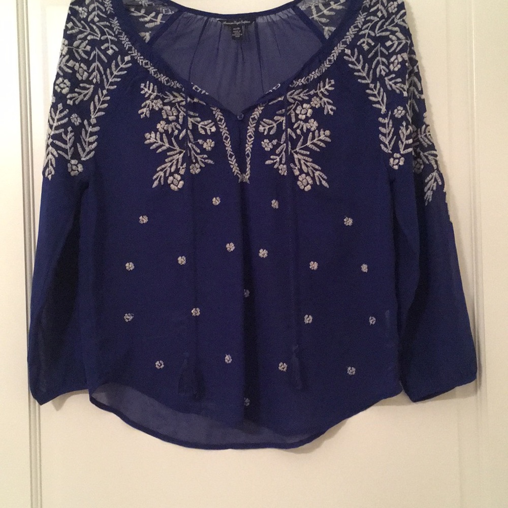 Boho Peasant top